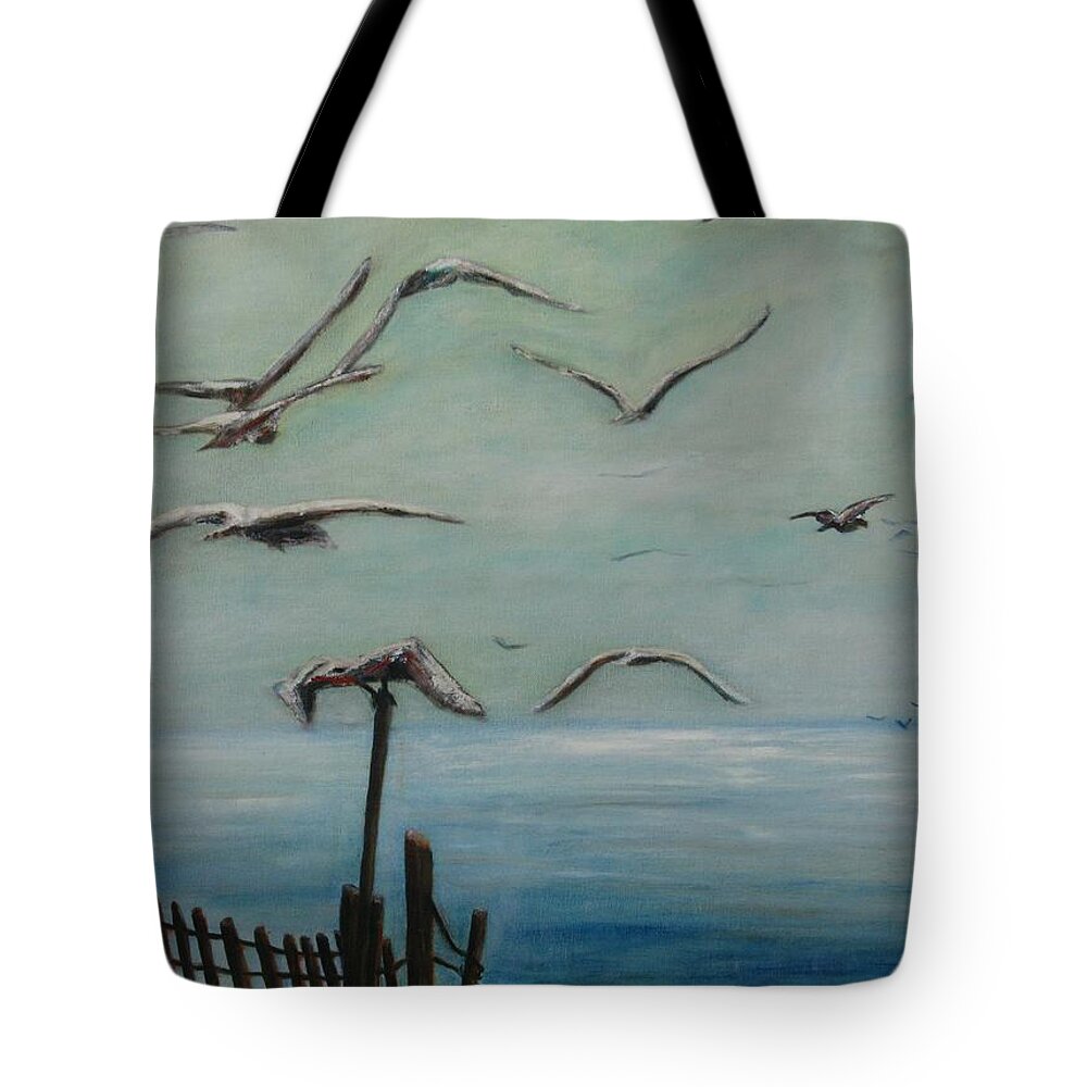 Nature Tote Bag featuring the painting Playtime by Michael Anthony Edwards