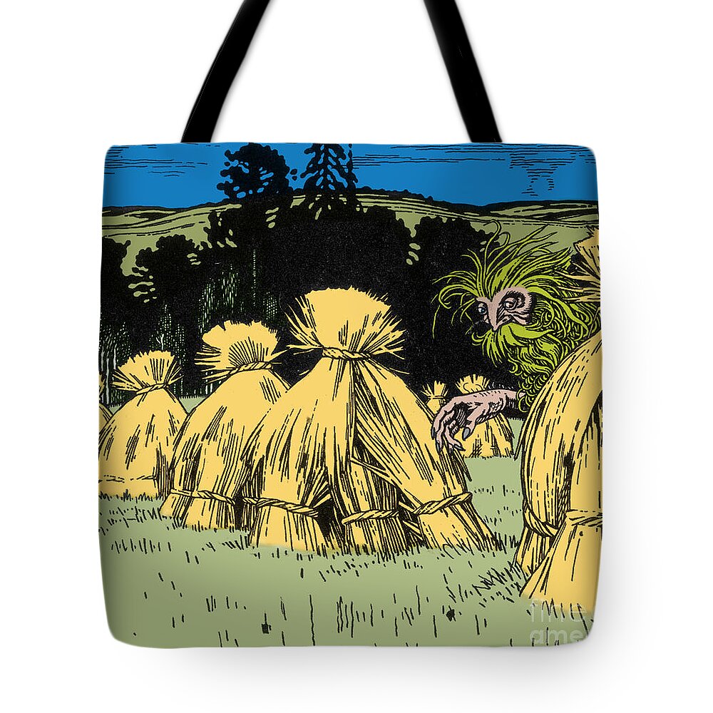 History Tote Bag featuring the photograph Polevik by Photo Researchers