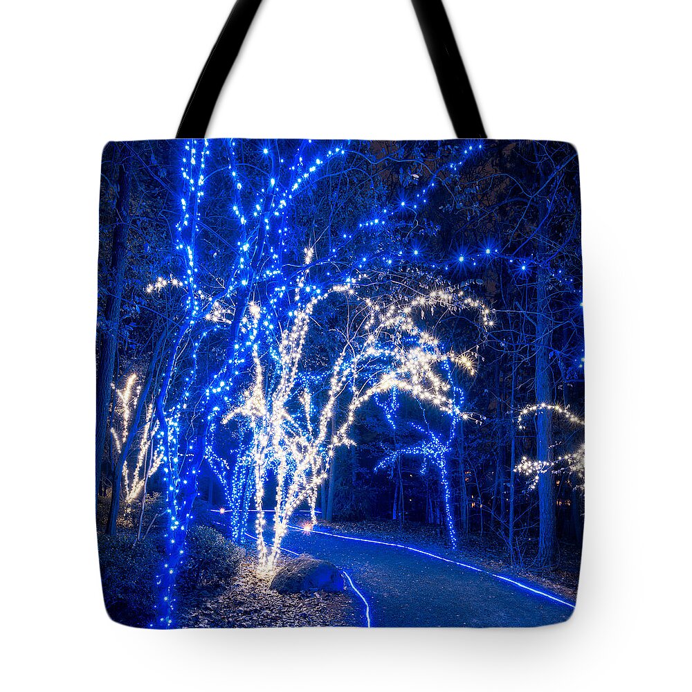 Garvan Tote Bag featuring the photograph Pond Path by Daniel George