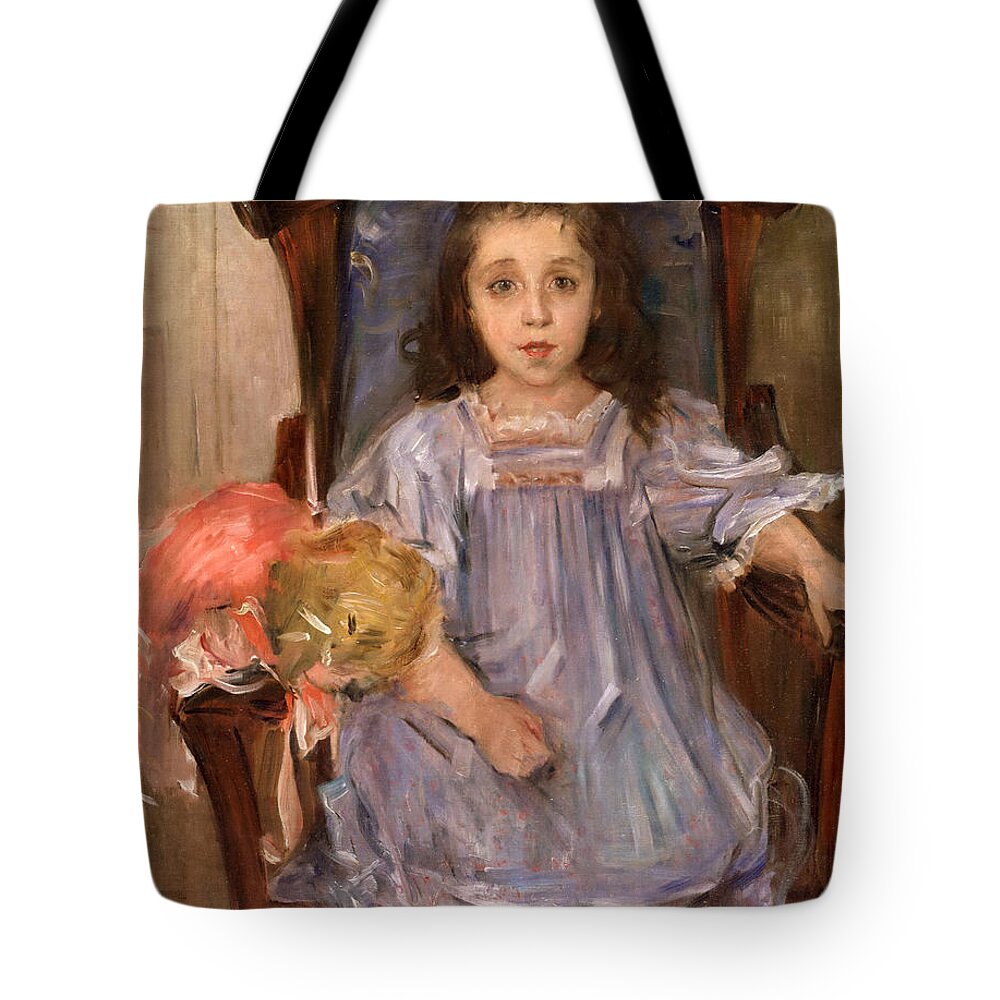 Lovis Corinth Tote Bag featuring the painting Portrait of Sophie Cassirer by Lovis Corinth