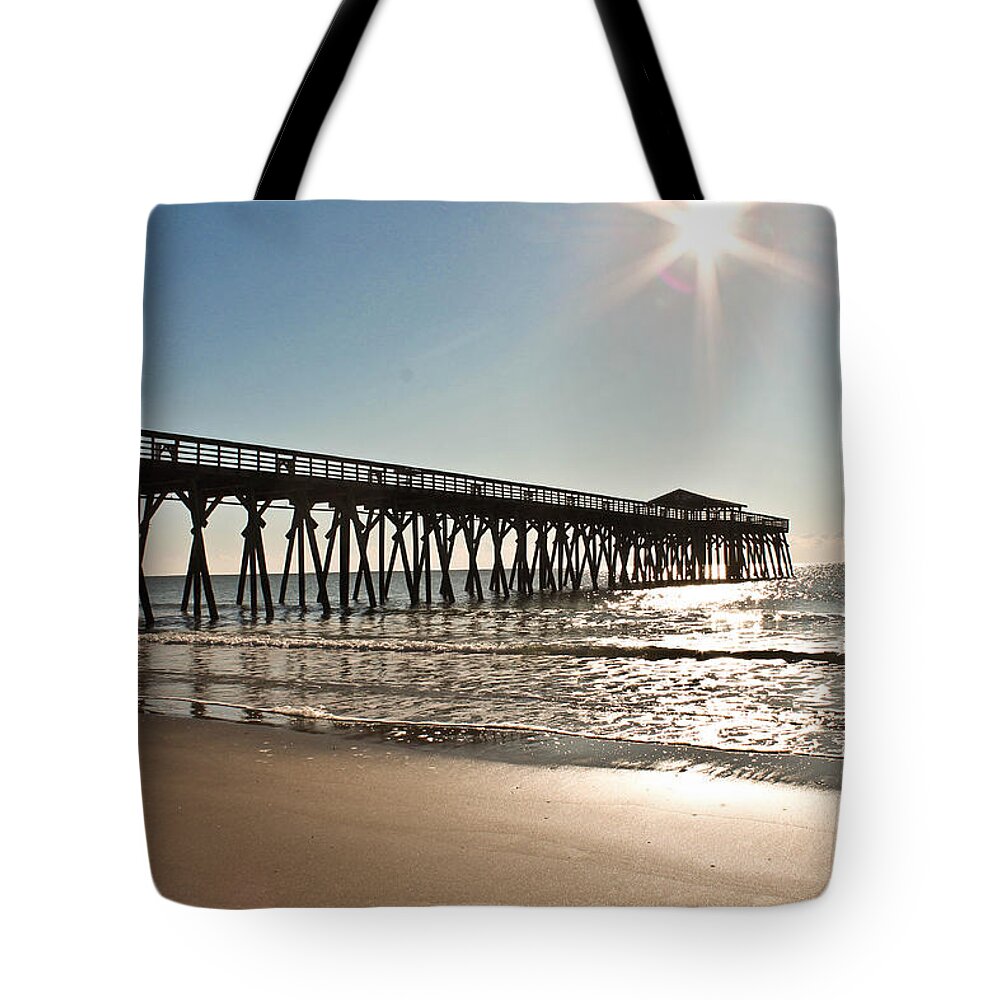 Myrtle Beach State Park Tote Bag featuring the photograph Postcard Beautiful by Jessica Brown