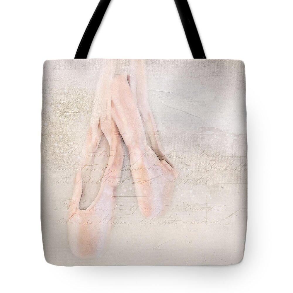 Ballet Tote Bag featuring the photograph Postcard From Paris V by Karen Lynch