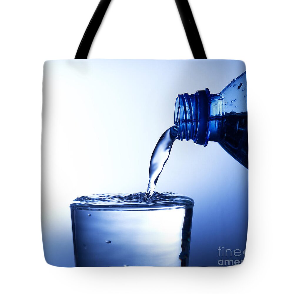 Glass of Water Tote Bags