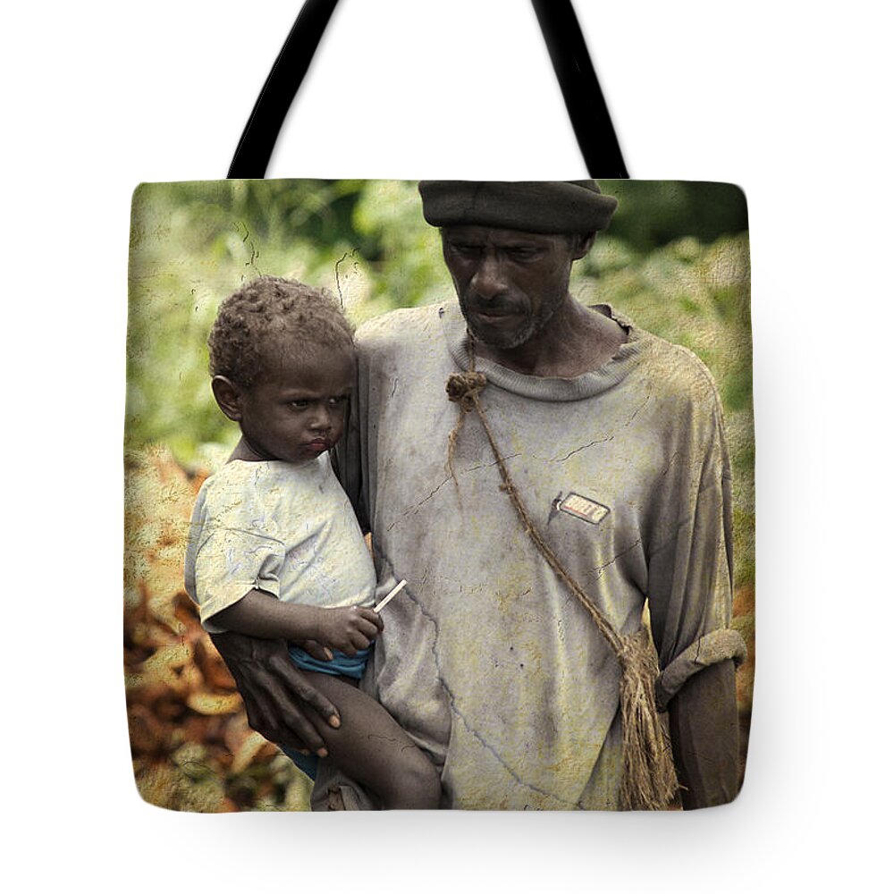 Poverty Tote Bag featuring the photograph Poverty by Jola Martysz