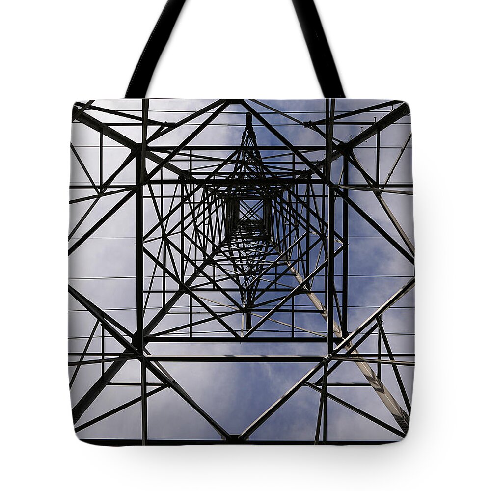 Power Tote Bag featuring the photograph Power Up by Richard Reeve
