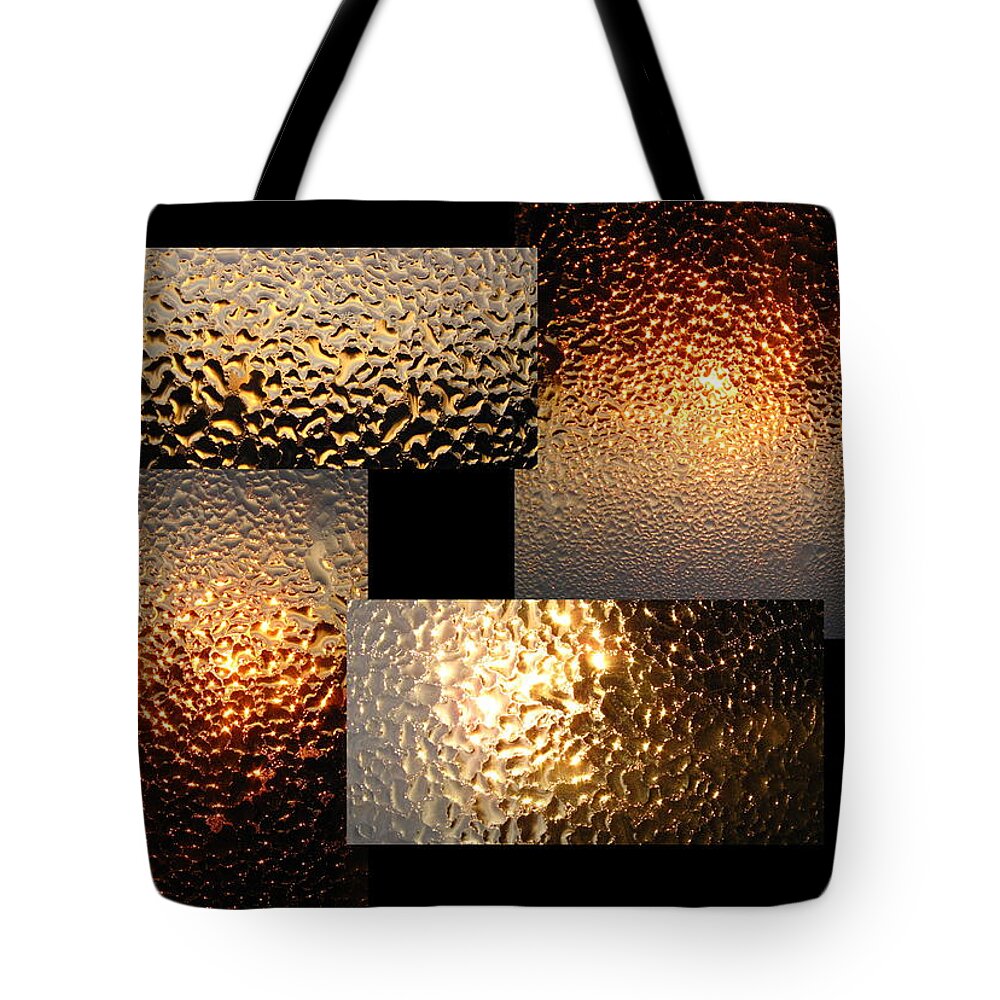Dew Drops Tote Bag featuring the photograph Precious Light Two by Joyce Dickens