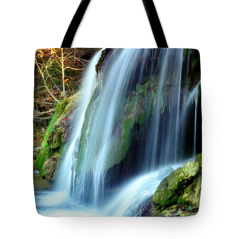 Oklahoma Tote Bag featuring the photograph Price Falls 4 of 5 by Jason Politte