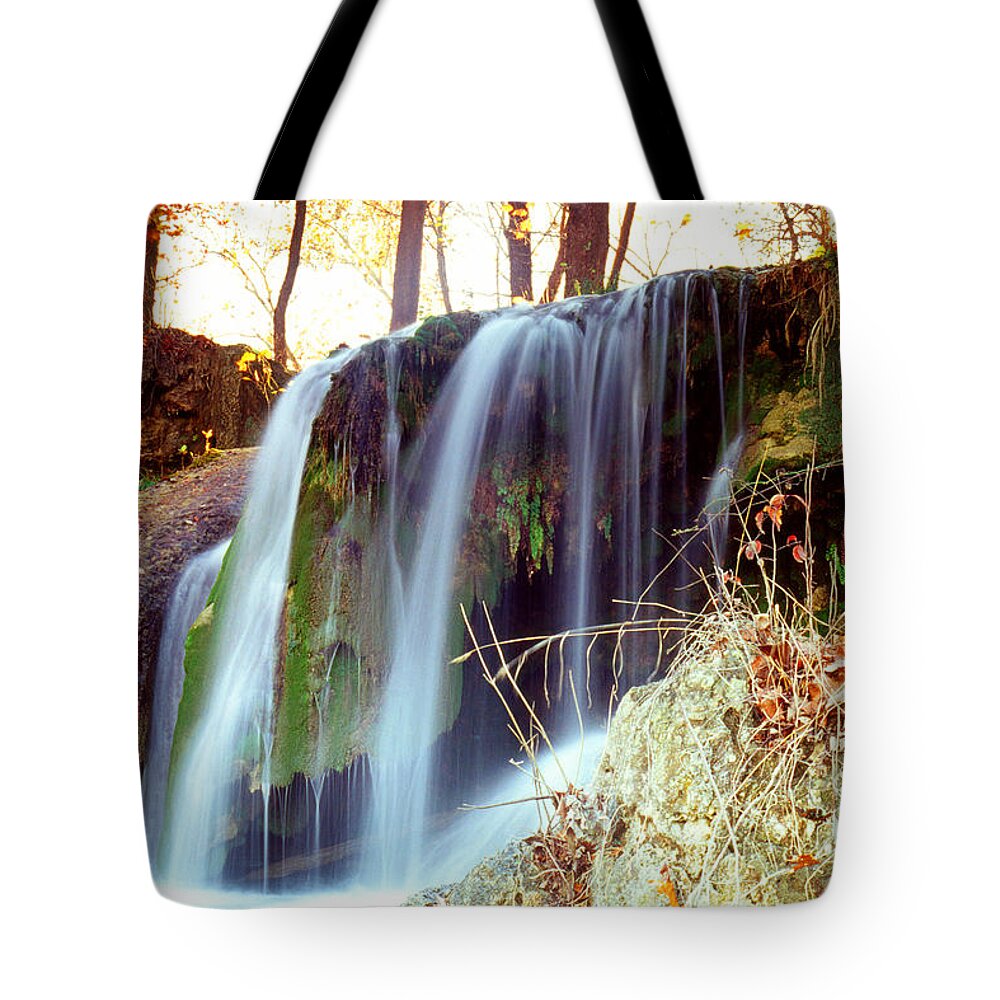 Oklahoma Tote Bag featuring the photograph Price Falls 5 of 5 by Jason Politte