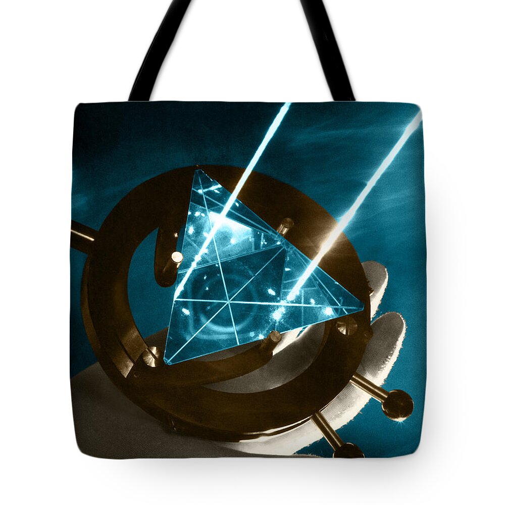 Prism Tote Bag featuring the photograph Prism by Rapho Agence