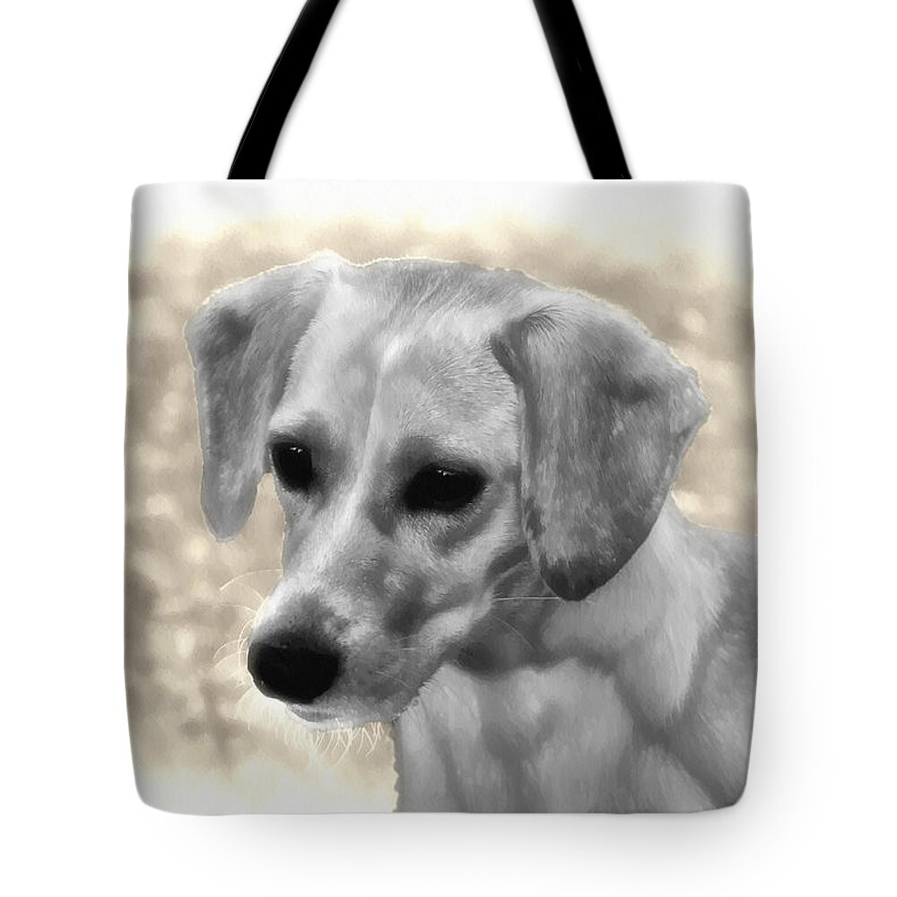 Puggles Tote Bag featuring the photograph Puggles by Bill Cannon