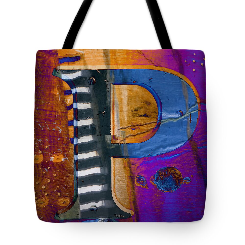 Letter Tote Bag featuring the photograph Purple Infusion by Carol Leigh