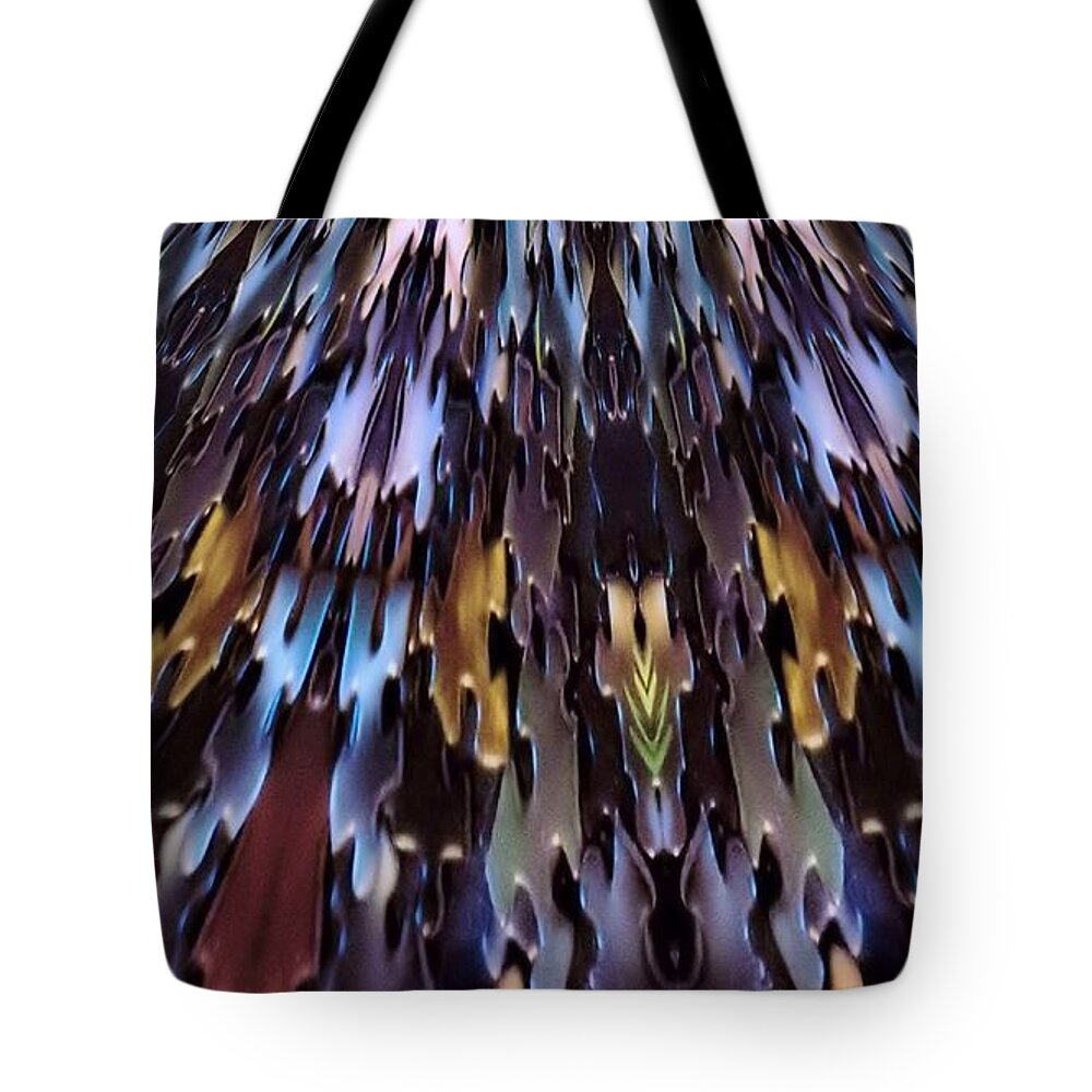 Puzzle Tote Bag featuring the photograph Puzzled by Donald J Gray