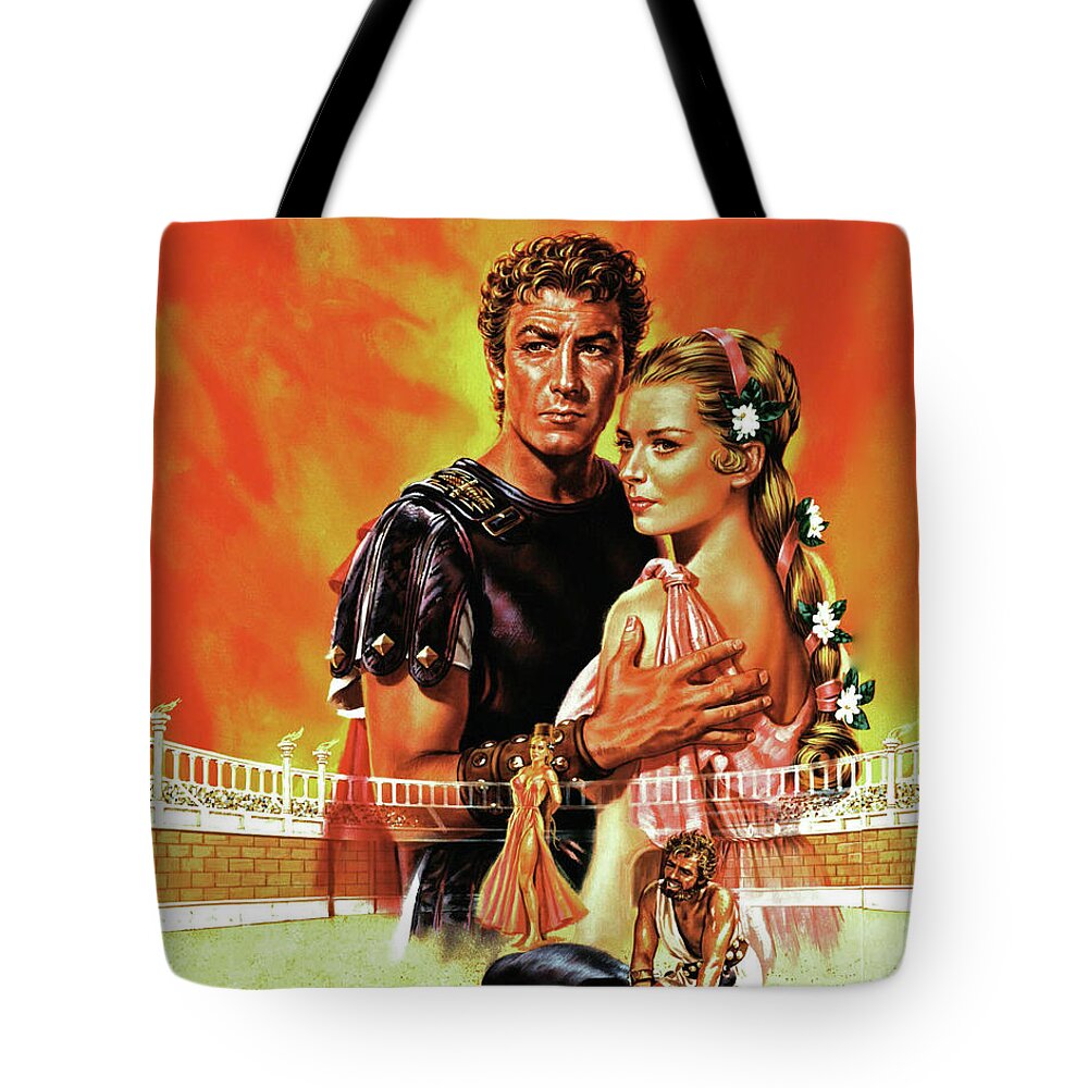 Portrait Tote Bag featuring the painting Quo Vadis by Dick Bobnick