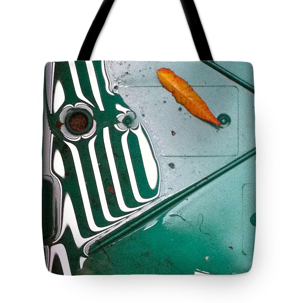 Rain Tote Bag featuring the photograph Rain Reflections by Bill Owen