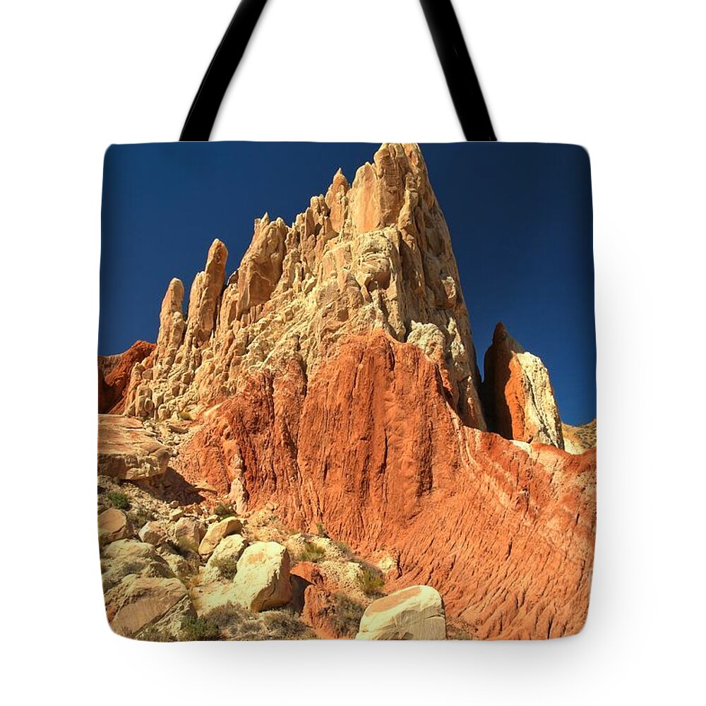 Cottonwood Road Tote Bag featuring the photograph Rainbow Ridge by Adam Jewell