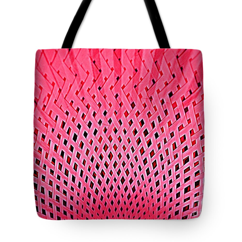  Tote Bag featuring the photograph Raising Pink by Clare Bevan