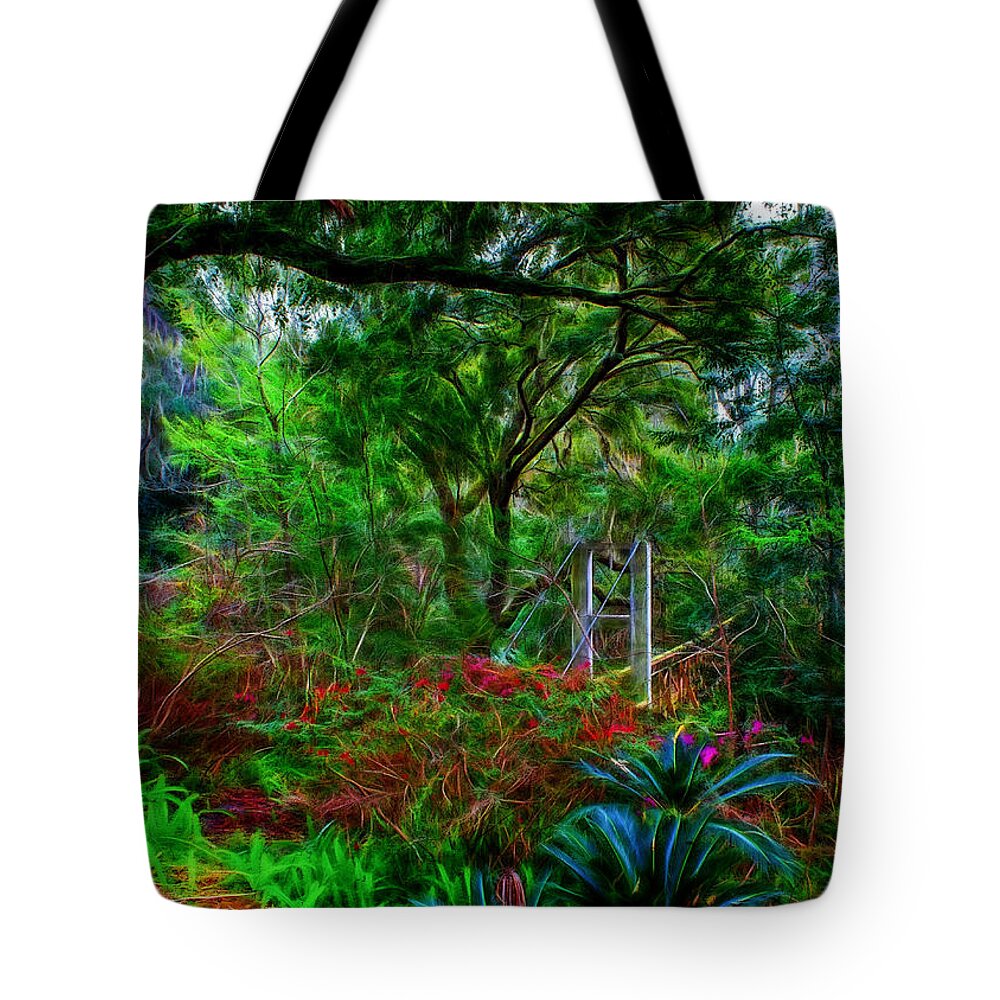 Flower Tote Bag featuring the photograph Ravine Gardens by John M Bailey