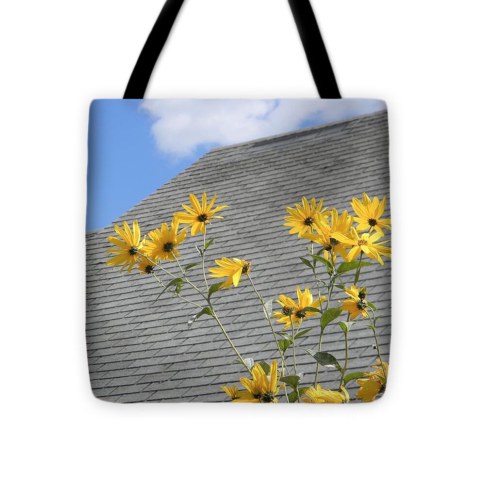 Maine Tote Bag featuring the photograph Reaching by Jean Goodwin Brooks