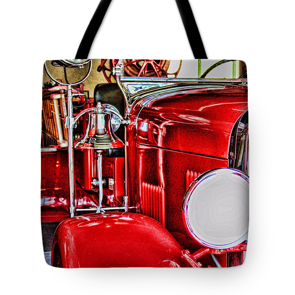 Firehouse Tote Bag featuring the photograph Ready For The Ring By Diana Sainz by Diana Raquel Sainz