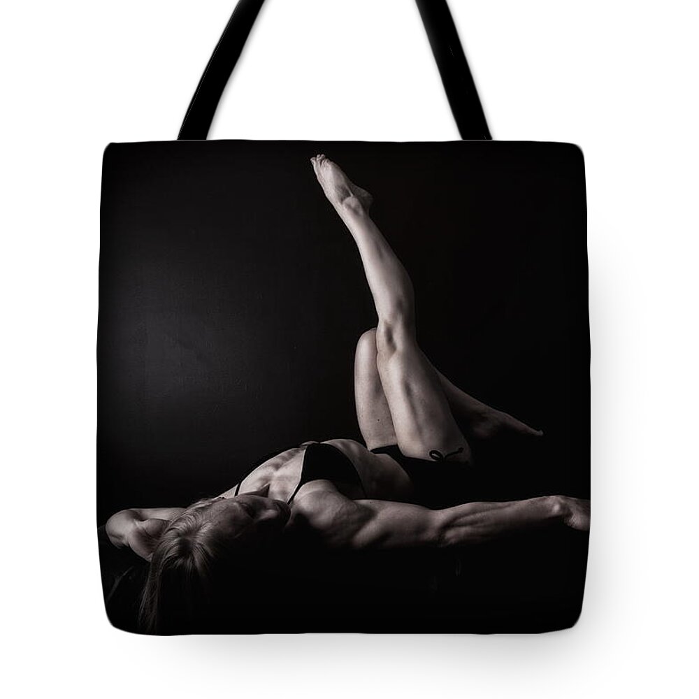 Recline Tote Bag featuring the photograph Recline in Strength by Monte Arnold