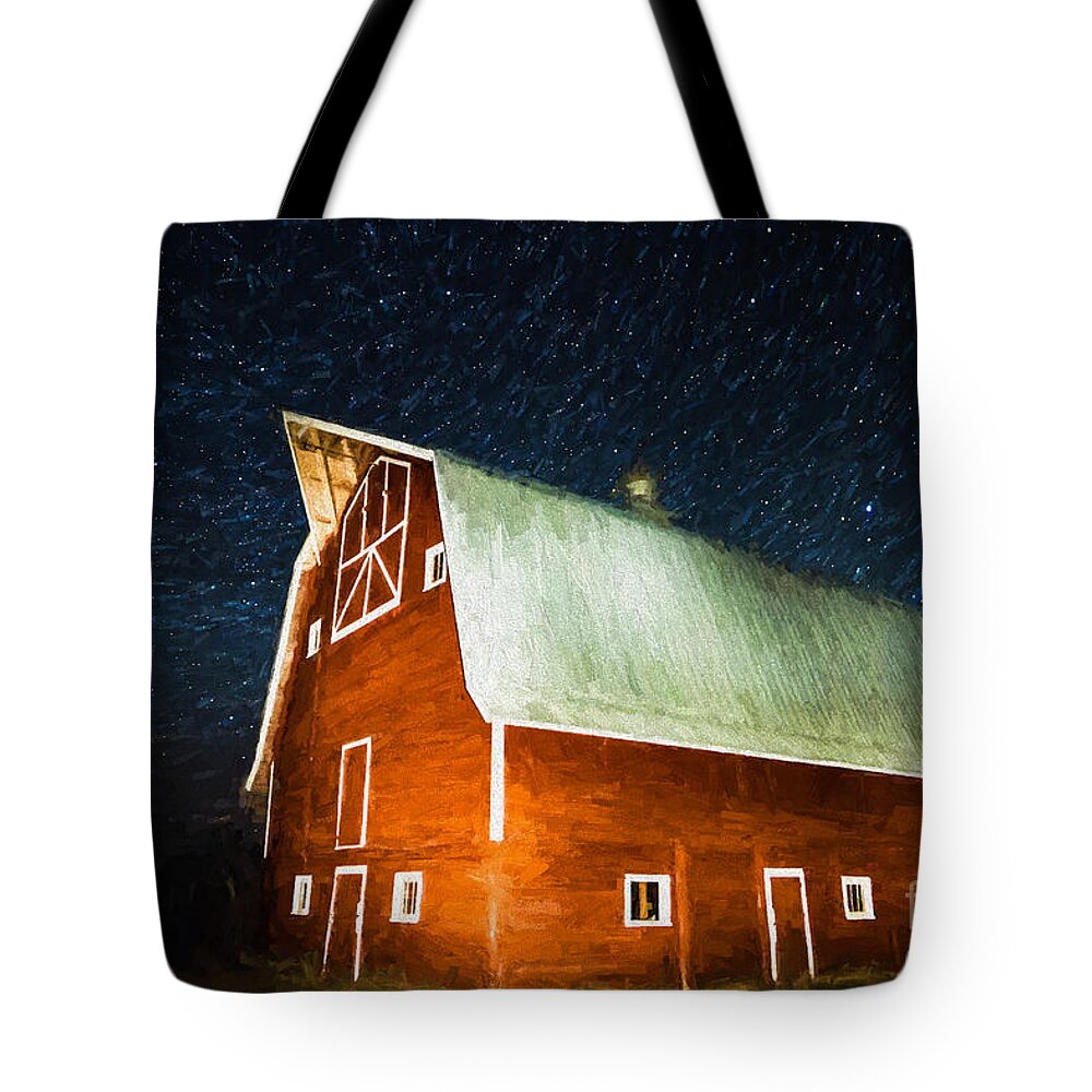 Red Tote Bag featuring the photograph Red Beauty by Lori Dobbs