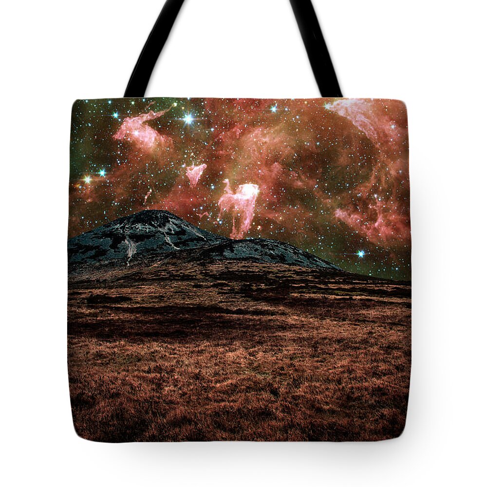 Carina Nebula Tote Bag featuring the photograph Red Planet by Semmick Photo