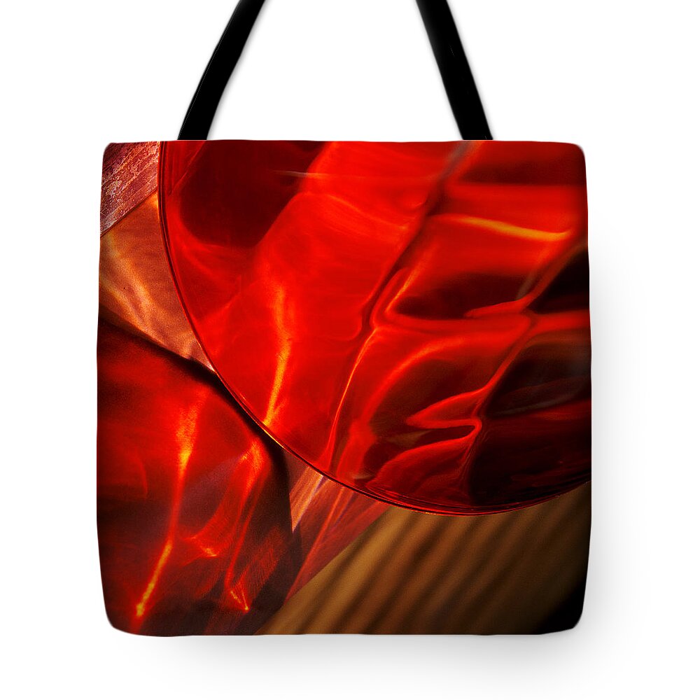 Red Tote Bag featuring the photograph Red by Rick Mosher