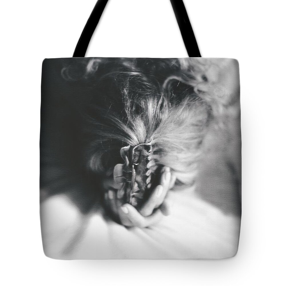 Bed Tote Bag featuring the photograph Reflection by Carol Whaley Addassi