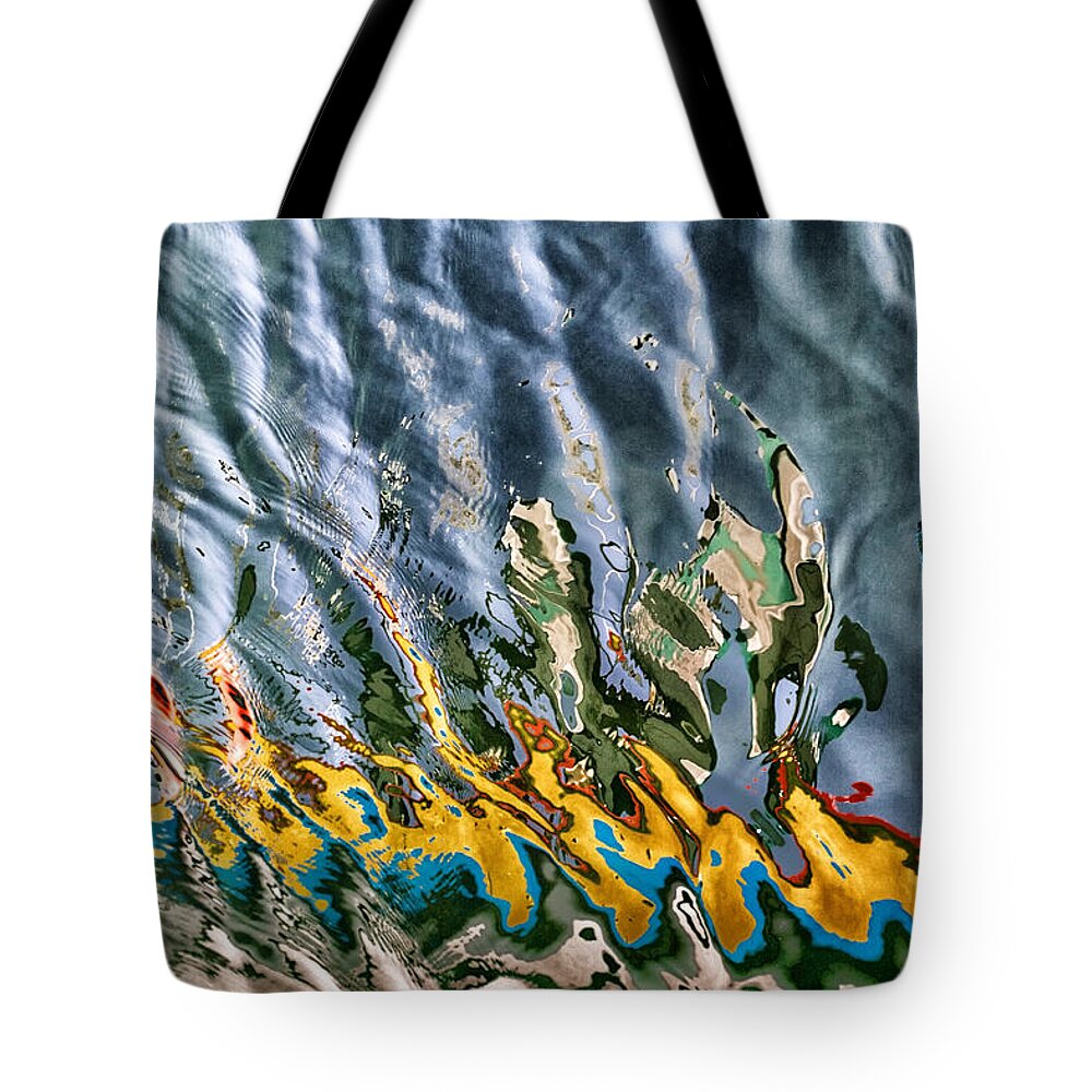 Afternoon Tote Bag featuring the photograph Reflections by Stelios Kleanthous