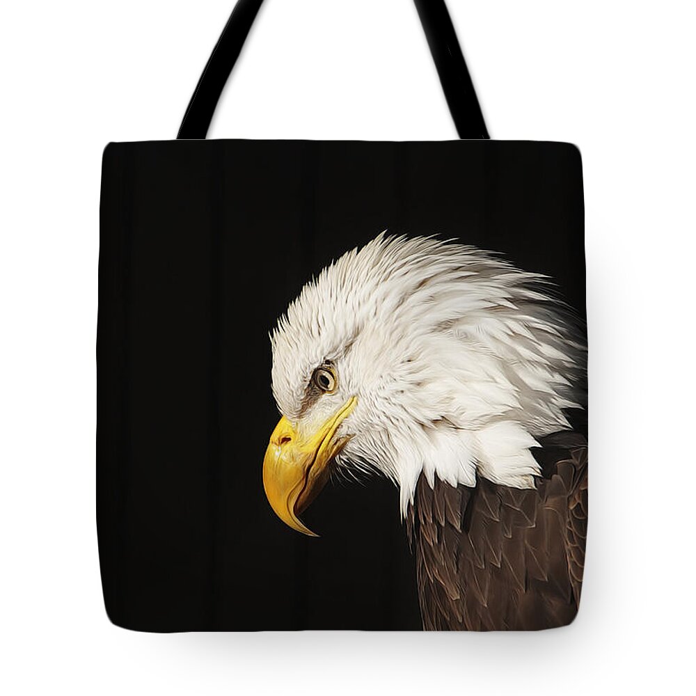 Animal Tote Bag featuring the photograph Regal Contemplation by Brian Cross