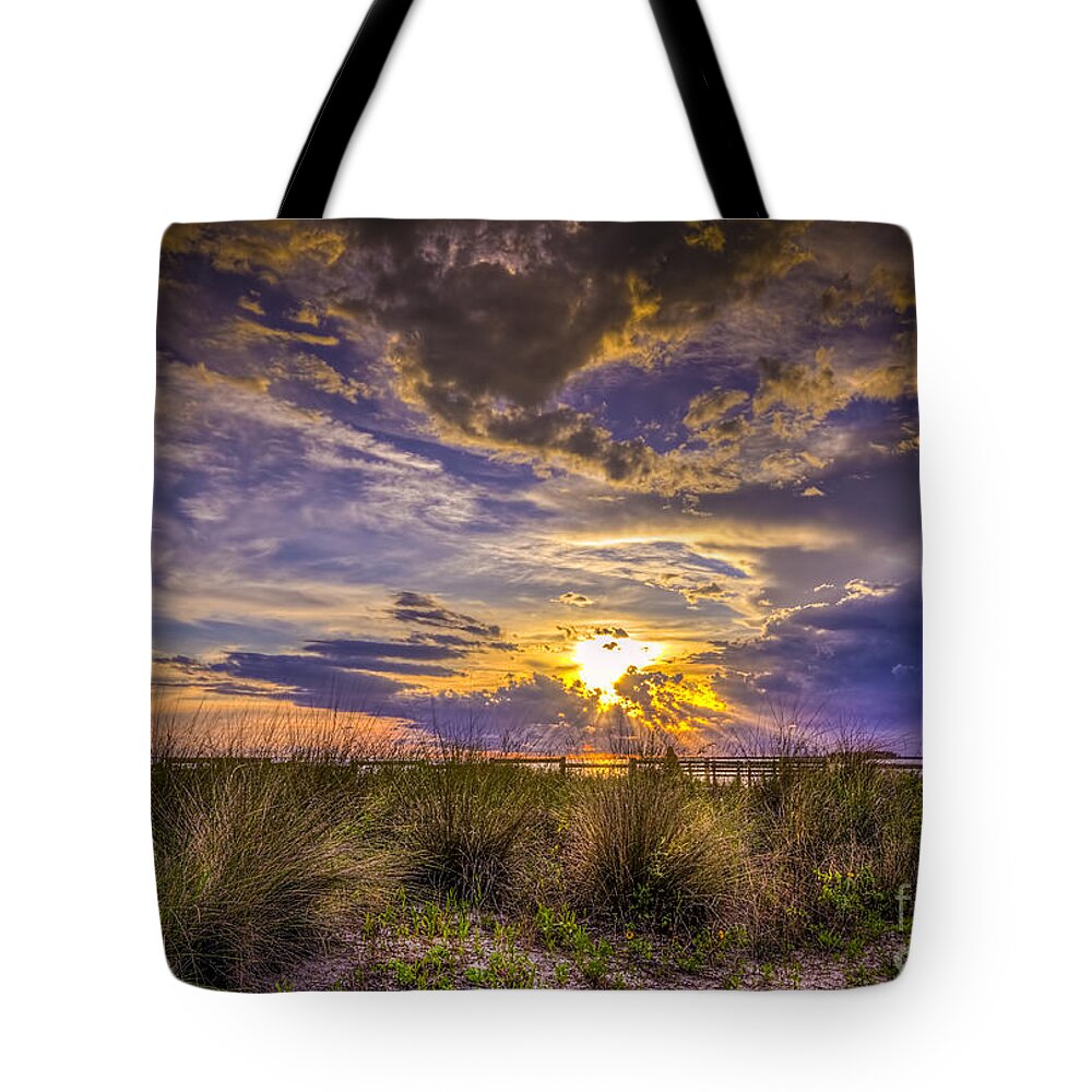 Sunset Tote Bag featuring the photograph Remember this Day by Marvin Spates
