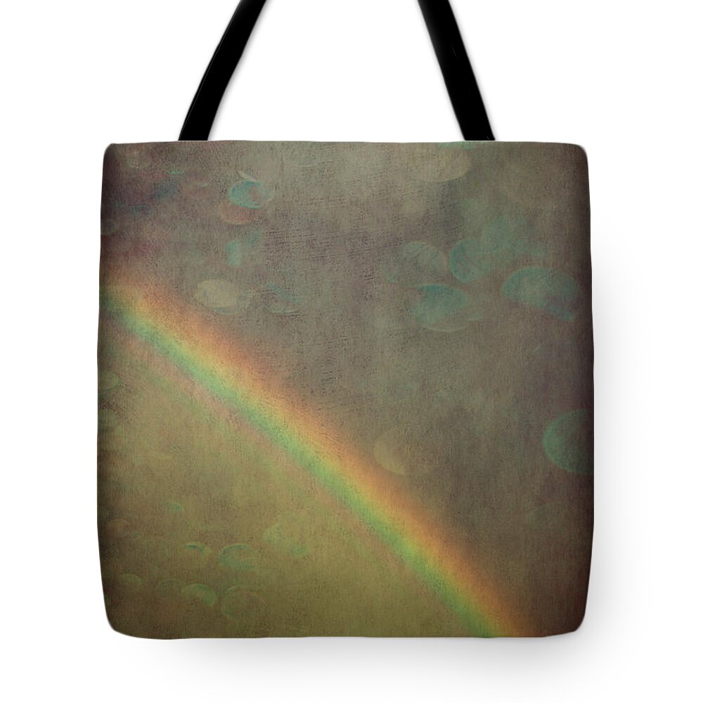 Clouds Tote Bag featuring the photograph Ribbon of Rain by Trish Mistric