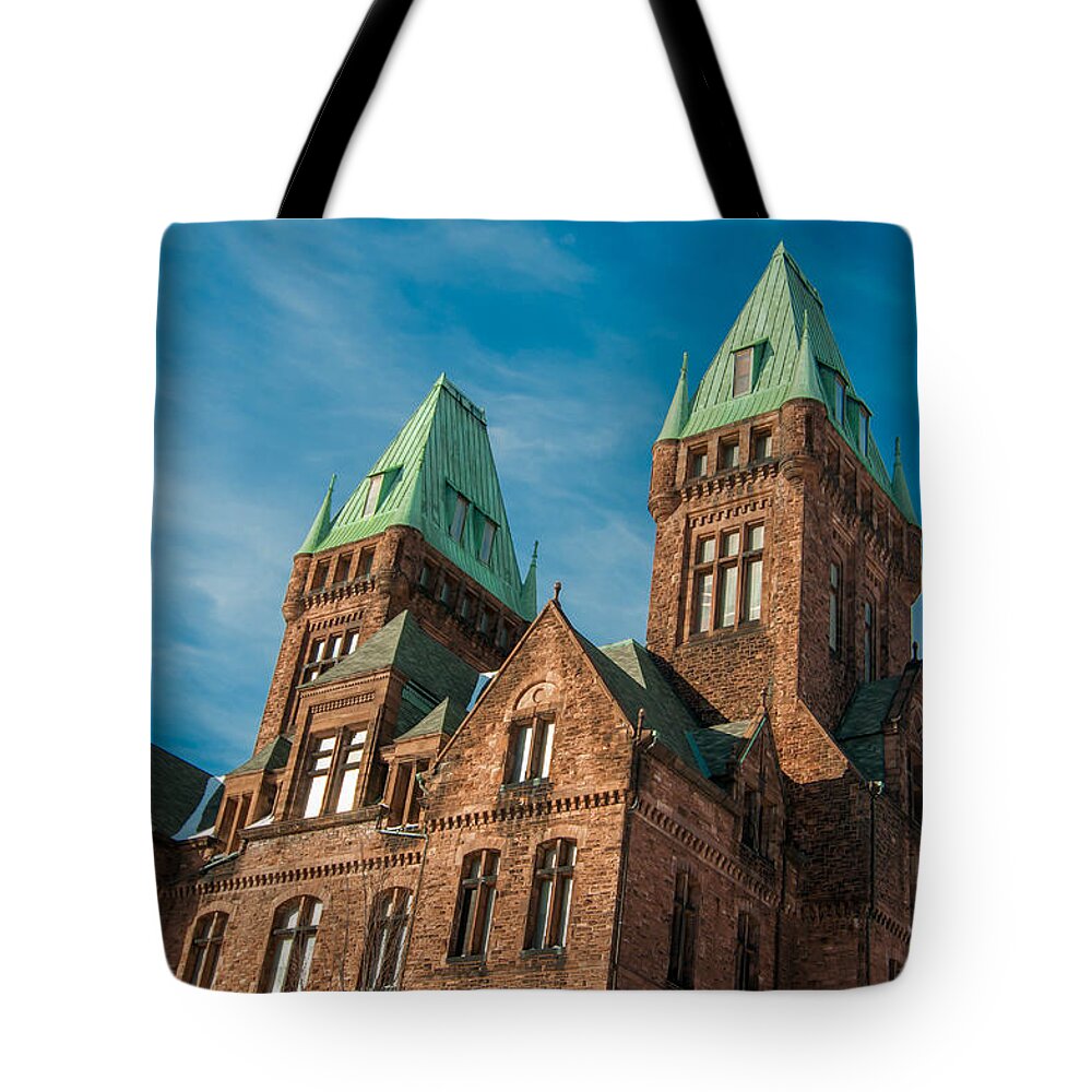 Buffalo Tote Bag featuring the photograph Richardson Complex 3D21972 by Guy Whiteley