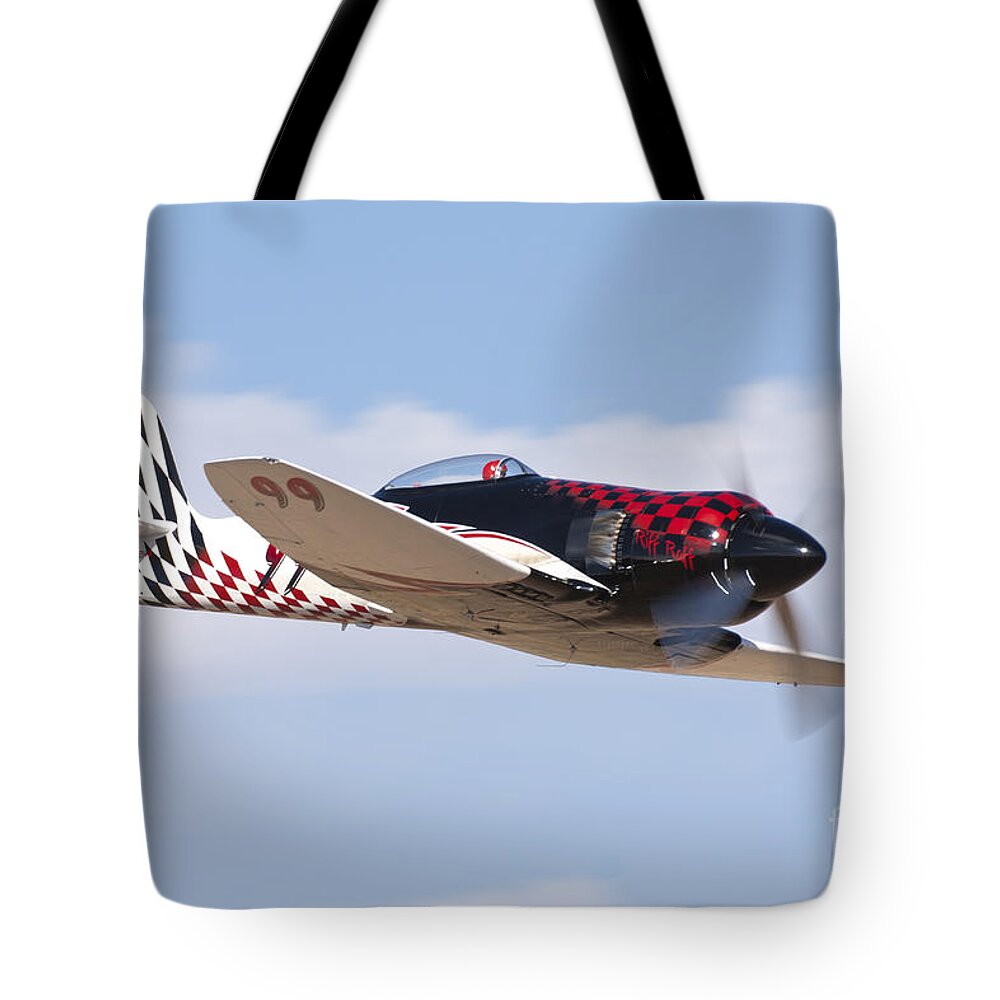 Airplane Tote Bag featuring the photograph Riff Raff in The Valley by Rick Pisio