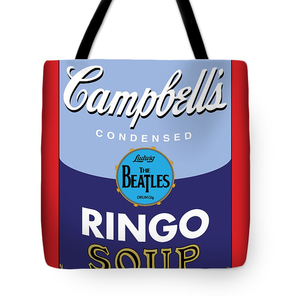 Digital Tote Bag featuring the digital art Ringo by Gary Grayson