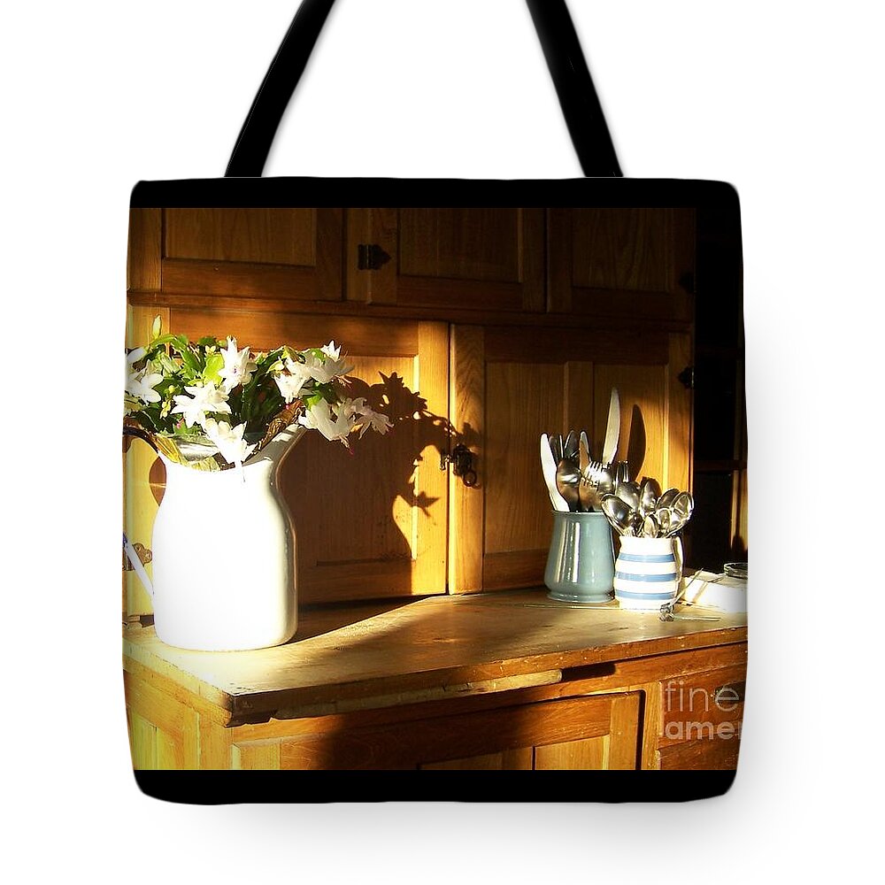 Wood Tote Bag featuring the photograph Rise 'n' Shine by Jackie Mueller-Jones