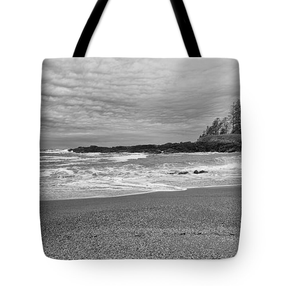 Tofino Tote Bag featuring the photograph Rising Tide at South Beach by Allan Van Gasbeck