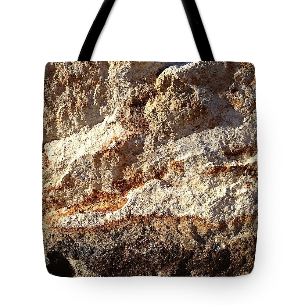 Rock Tote Bag featuring the photograph Rockscape 9 by Linda Bailey