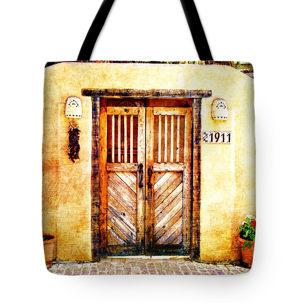 New Mexico Tote Bag featuring the photograph Romance of New Mexico by Barbara Chichester