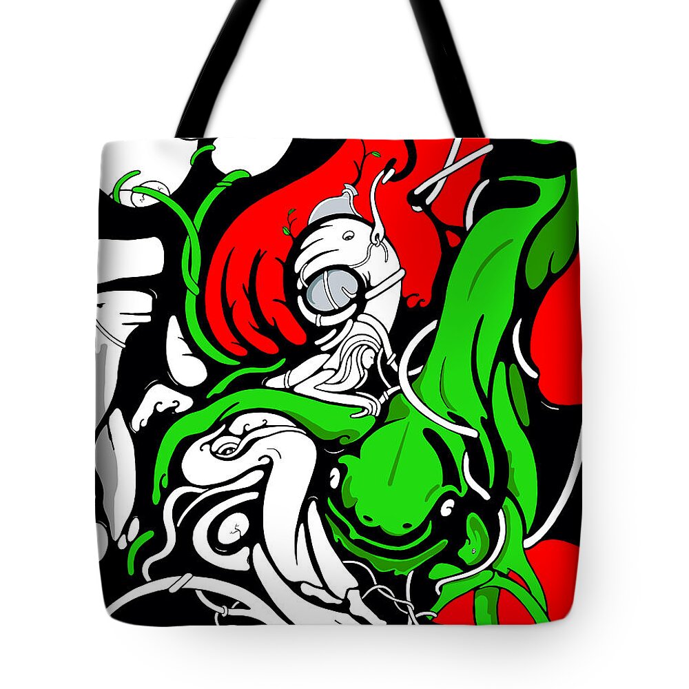 Female Tote Bag featuring the digital art Roots by Craig Tilley