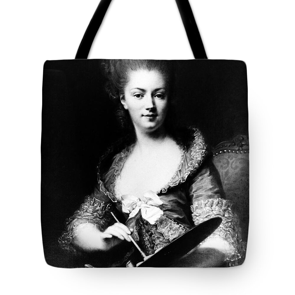 18th Century Tote Bag featuring the photograph Rosalie Filleul by Granger