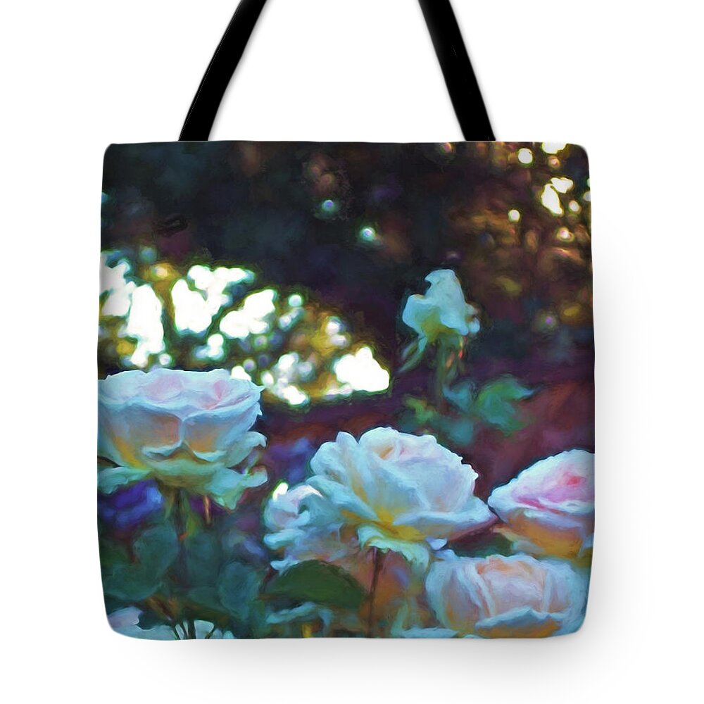 Floral Tote Bag featuring the photograph Rose 321 by Pamela Cooper