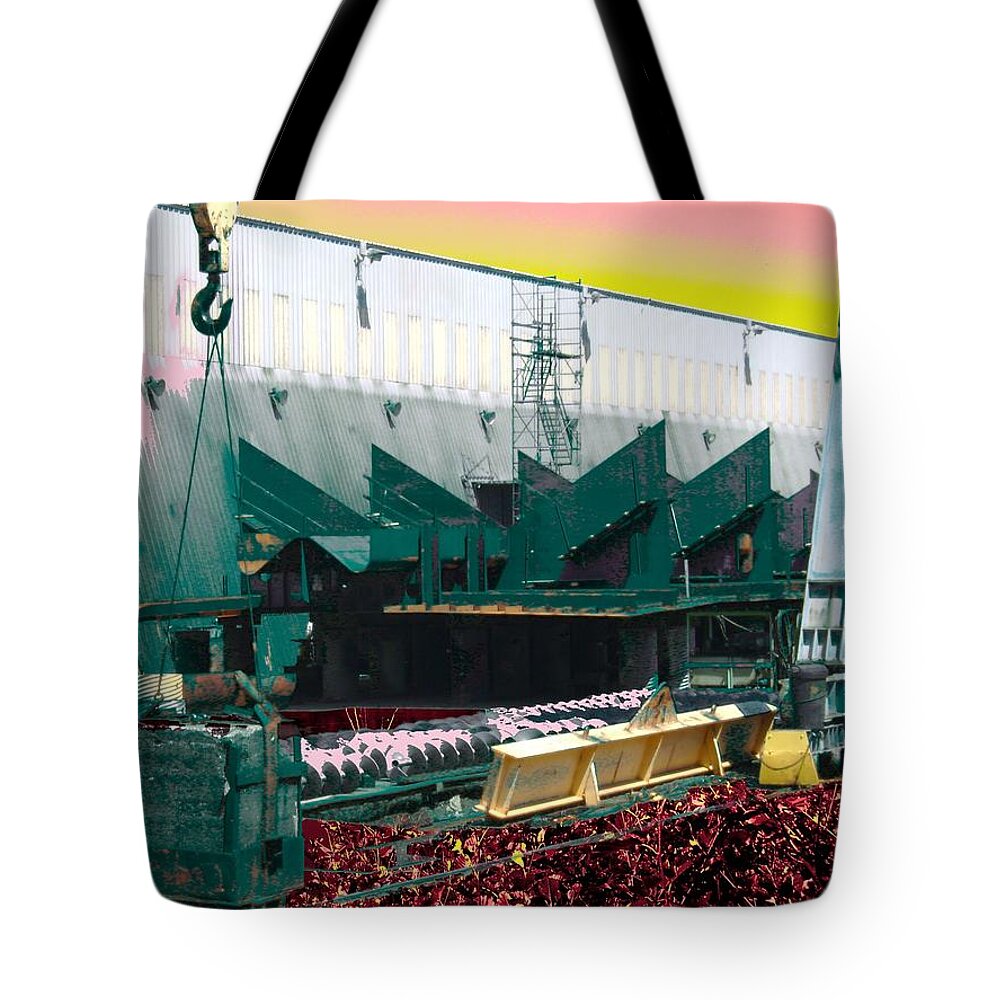 Surrealism Tote Bag featuring the photograph Rose Colored Healthcare by Laureen Murtha Menzl