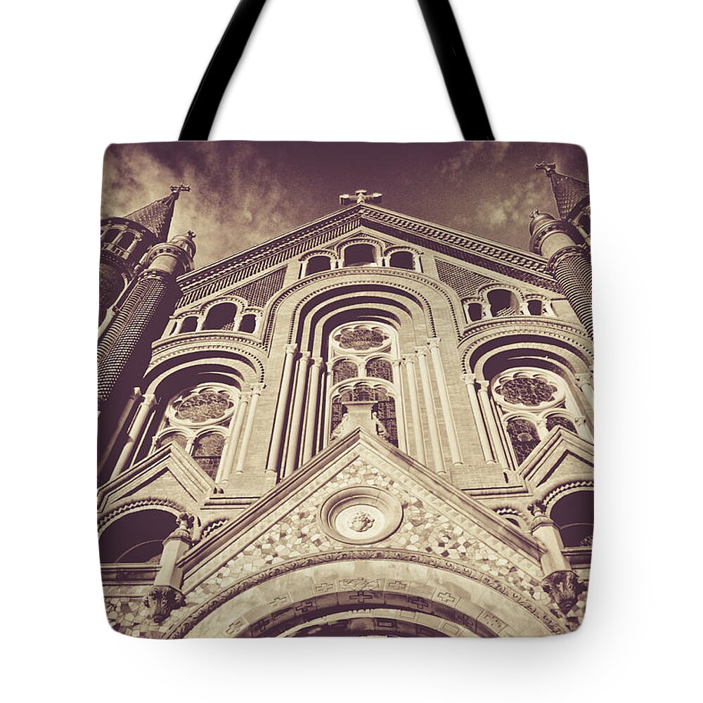 Sacred Heart Tote Bag featuring the photograph Sacred Heart by Jessica Brawley