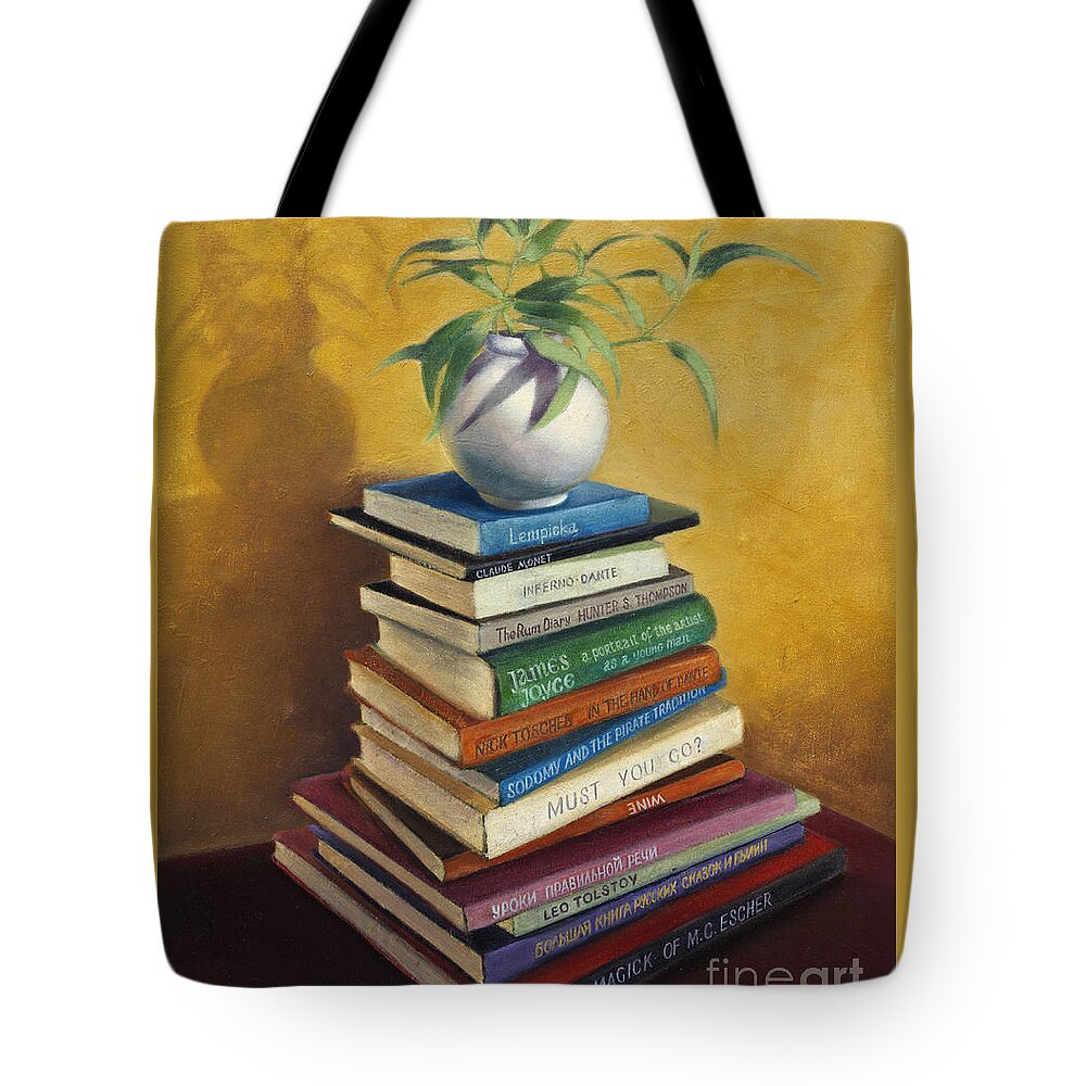 Still Life Tote Bag featuring the painting Sage by Natalia Astankina