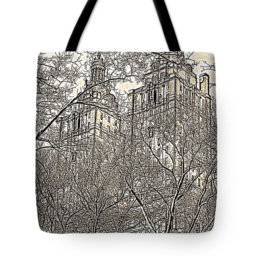New York Tote Bag featuring the photograph San Remo by Andre Aleksis