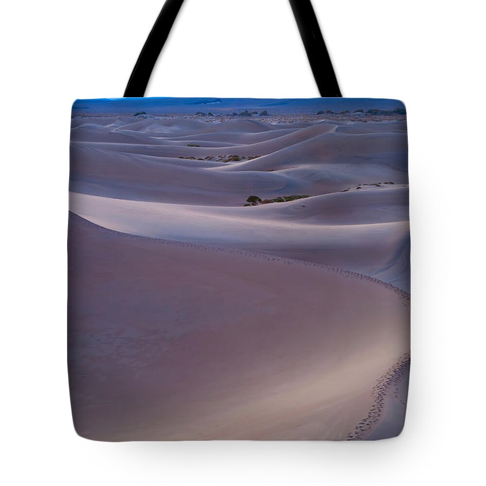 Landscape Tote Bag featuring the photograph Sand Waves by Jonathan Nguyen