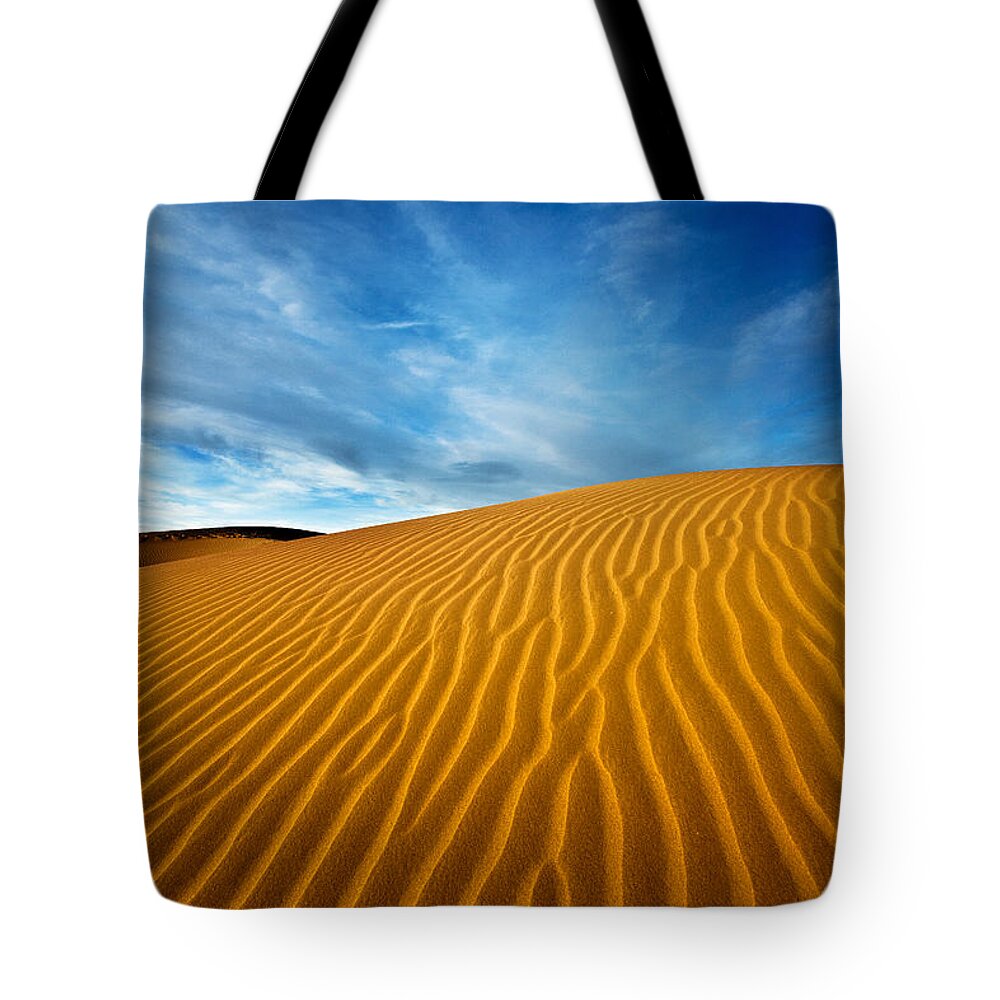 Death Valley Tote Bag featuring the photograph Sands of Time by Darren White