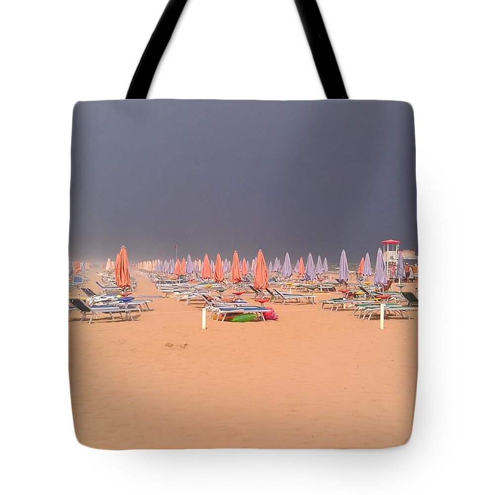 Tranquility Tote Bag featuring the photograph Sandstorm by Paolo B.