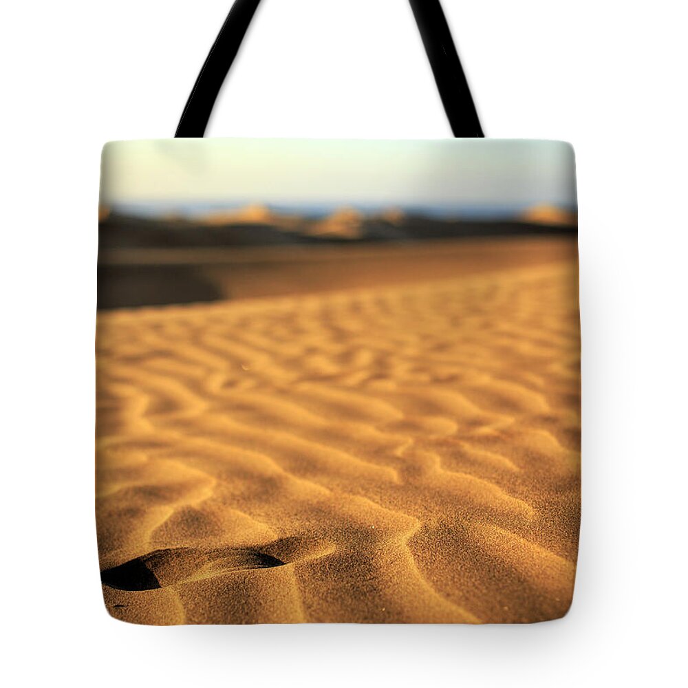 Tranquility Tote Bag featuring the photograph Sandy Step by Photographer Joakim Berndes © 1996-2013